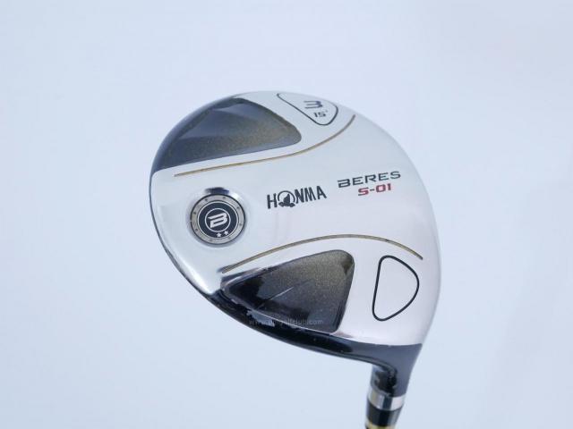 Fairway Wood : Honma : หัวไม้ 3 Honma Beres S-01 Loft 15 ก้าน ARMRQ 6 (49) Flex R (2 ดาว)