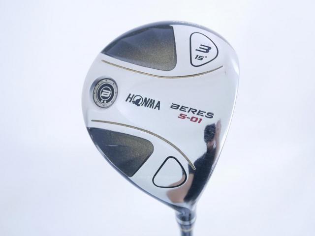 Fairway Wood : Honma : หัวไม้ 3 Honma Beres S-01 Loft 15 ก้าน ARMRQ 6 (49) Flex R (2 ดาว)