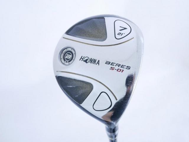 Fairway Wood : Honma : หัวไม้ 7 Honma Beres S-01 Loft 21 ก้าน ARMRQ 6 (49) Flex R (2 ดาว)