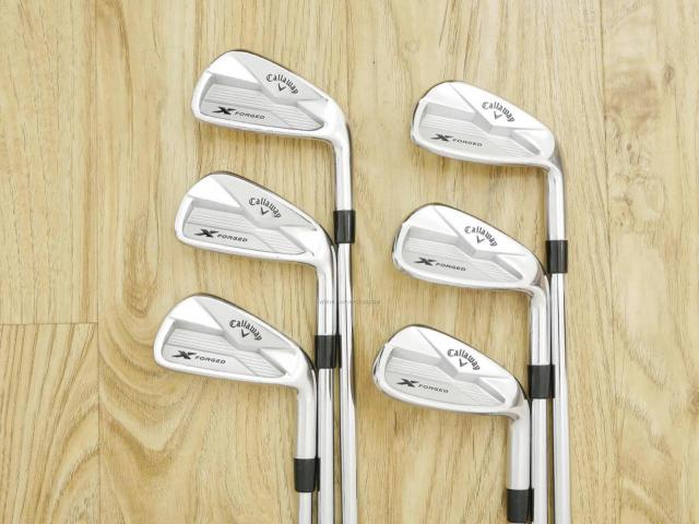 Iron set : Callaway : ชุดเหล็ก Callaway X Forged (ปี 2019) มีเหล็ก 5-Pw (6 ชิ้น) ก้านเหล็ก NS Pro Modus 120 Flex S