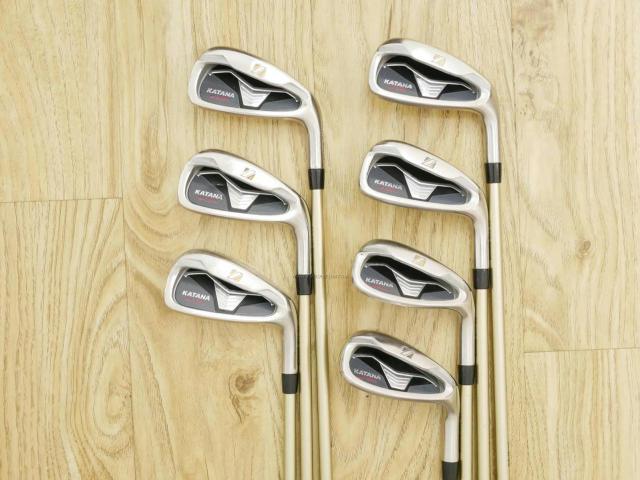 Iron set : Katana : ชุดเหล็ก Katana MT-650 (ตีง่าย ไกล) มีเหล็ก 6-Pw,Aw,Sw (7 ชิ้น) ก้าน Speeder 589 Flex R