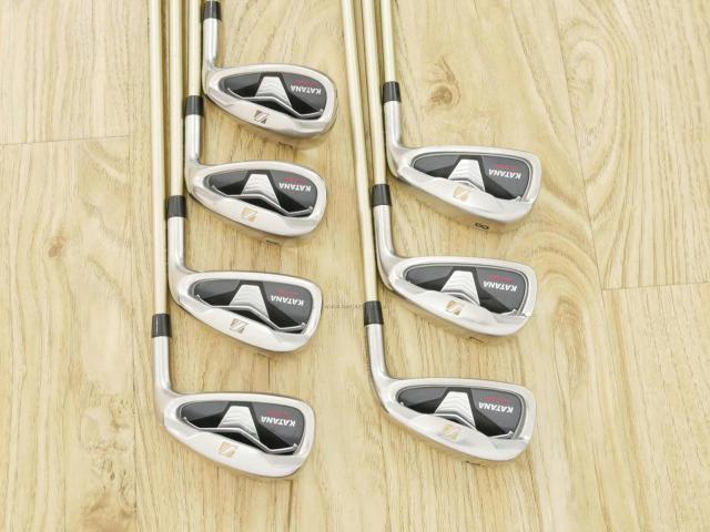 Iron set : Katana : ชุดเหล็ก Katana MT-650 (ตีง่าย ไกล) มีเหล็ก 6-Pw,Aw,Sw (7 ชิ้น) ก้าน Speeder 589 Flex R