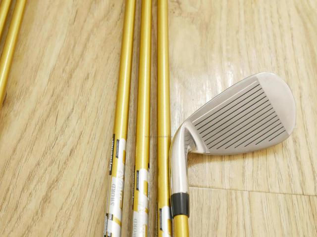 Iron set : Katana : ชุดเหล็ก Katana Sword ATC-589a (หน้าเด้ง) มีเหล็ก 6-Pw,Aw,Sw (7 ชิ้น) ก้านกราไฟต์ Fujikura Speeder 589 Flex R