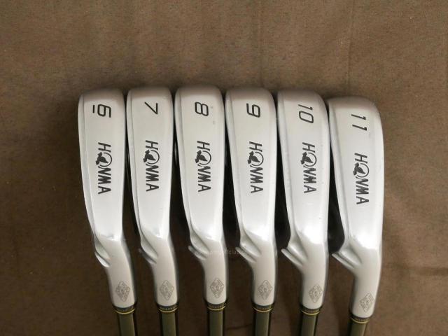 Iron set : Honma : Honma Beres MG703 (หน้าเด้ง) มีเหล็ก 6-11 (6 ชิ้น เทียบเท่า 5-Pw) ก้าน ARMRQ UD49 Flex R (2 ดาว)