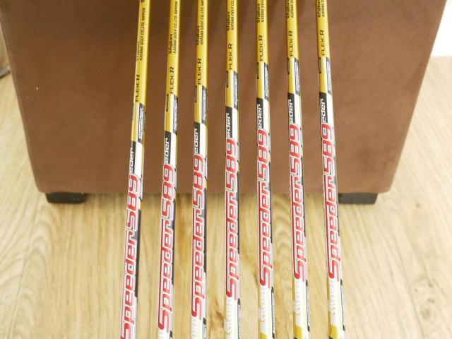 Iron set : Katana : ชุดเหล็ก Katana Sword ATC-589 (ตีง่าย ไกล) มีเหล็ก 6-Pw,Aw,Sw (7 ชิ้น) ก้าน Speeder 589 Flex R