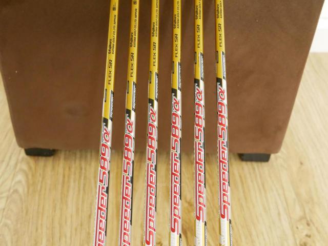 Iron set : Katana : ชุดเหล็ก Katana Sword ATC-589a (หน้าเด้ง) มีเหล็ก 6-Pw,Aw (6 ชิ้น) ก้านกราไฟต์ Fujikura Speeder 589 Flex SR