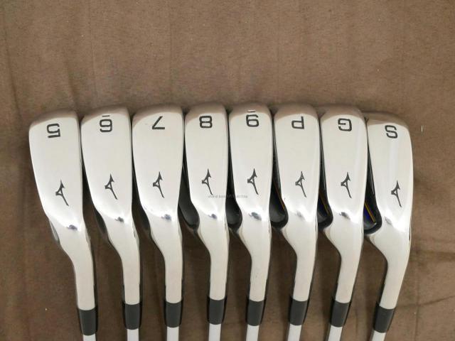 Iron set : Mizuno : ชุดเหล็ก Mizuno MX-100 (ใบใหญ่ ตีง้าย) มีเหล็ก 5-Pw,Aw,Sw (8 ชิ้น) ก้านเหล็ก NS Pro 950 FLex R