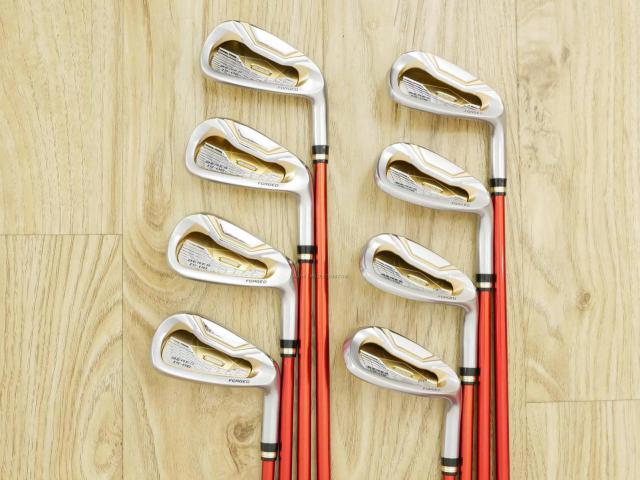 Iron set : Honma : ชุดเหล็ก Honma Beres IS-06 Forged (ปี 2019) มีเหล็ก 6-11,Aw,Sw (8 ชิ้น เทียบเท่า 5-Pw,Aw,Sw) ก้าน ARMRQ X (60) Flex SR (2 ดาว)