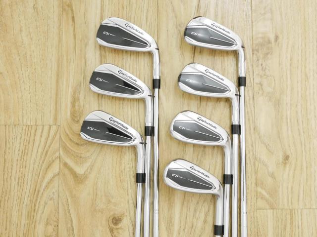 Iron set : Taylormade : ชุดเหล็ก Taylormade Qi (รุ่นล่าสุด ออกปี 2024 Japan Spec.) มีเหล็ก 4-Pw (7 ชิ้น) ก้านเหล็ก NS Pro 910GH Flex S