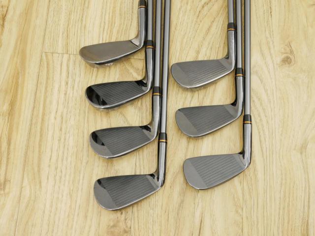 Iron set : Other Brand : ชุดเหล็ก Fujimoto Leplus L-02 Limited Black Forged (นุ่ม ตีง่าย ไกลล หายาก High End สุดๆ) มีเหล็ก 5-10,Pw (7 ชิ้น) ก้านกราไฟต์ Fujikura MCI 100 Flex S