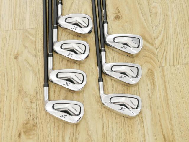 Iron set : XXIO : ชุดเหล็ก XXIO X Forged (รุ่นปี 2021) มีเหล็ก 5-Pw,Aw (7 ชิ้น) ก้านกราไฟต์ Miyazaki AX-1 Flex S