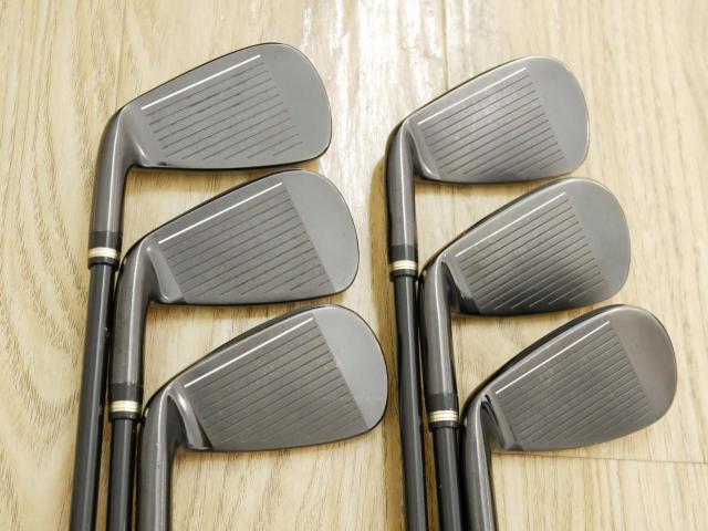 Iron set : Honma : ชุดเหล็ก Honma Beres Black Forged (ออกปี 2022 สวยมากๆ) มีเหล็ก 6-11 (6 ชิ้น เทียบเท่า 5-Pw) ก้าน ARMRQ MX Flex SR