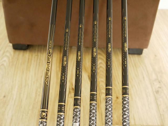 Iron set : Honma : ชุดเหล็ก Honma Beres Black Forged (ออกปี 2022 สวยมากๆ) มีเหล็ก 6-11 (6 ชิ้น เทียบเท่า 5-Pw) ก้าน ARMRQ MX Flex SR