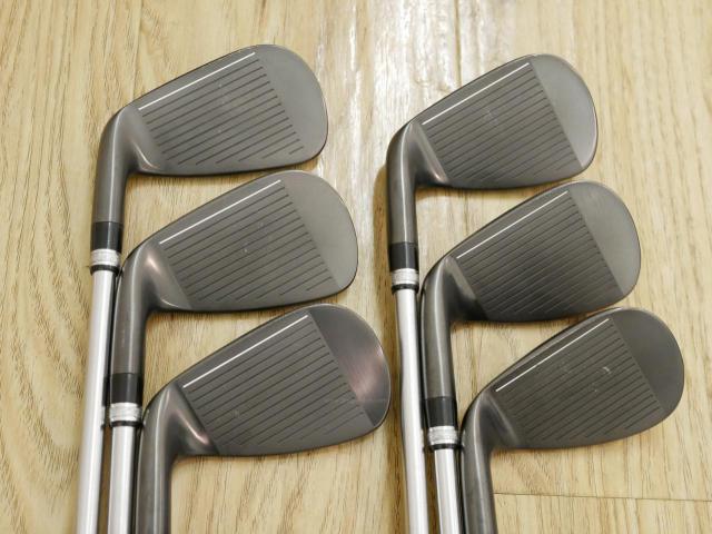 Iron set : Epon : ชุดเหล็ก EPON EF-02I Forged (ออกปี 2022 ใบใหญ่ ตีง่าย ไกล) มีเหล็ก 6-Pw,Aw (6 ชิ้น) ก้านเหล็ก Project X UL 95g 5.5 Flex S