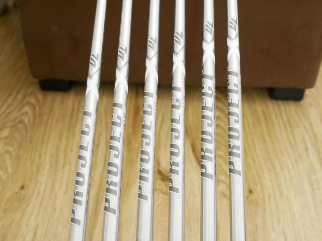 Iron set : Epon : ชุดเหล็ก EPON EF-02I Forged (ออกปี 2022 ใบใหญ่ ตีง่าย ไกล) มีเหล็ก 6-Pw,Aw (6 ชิ้น) ก้านเหล็ก Project X UL 95g 5.5 Flex S