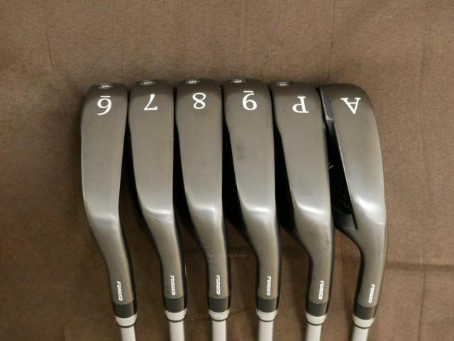 Iron set : Epon : ชุดเหล็ก EPON EF-02I Forged (ออกปี 2022 ใบใหญ่ ตีง่าย ไกล) มีเหล็ก 6-Pw,Aw (6 ชิ้น) ก้านเหล็ก Project X UL 95g 5.5 Flex S