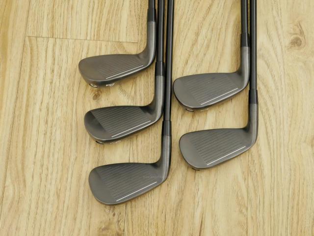 Iron set : Epon : ชุดเหล็ก EPON EF-02I Forged (ออกปี 2022 ใบใหญ่ ตีง่าย ไกล) มีเหล็ก 6-Pw (5 ชิ้น) ก้านกราไฟต์ Graphite Design RAUNE i60 Flex R