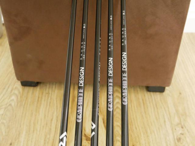 Iron set : Epon : ชุดเหล็ก EPON EF-02I Forged (ออกปี 2022 ใบใหญ่ ตีง่าย ไกล) มีเหล็ก 6-Pw (5 ชิ้น) ก้านกราไฟต์ Graphite Design RAUNE i60 Flex R