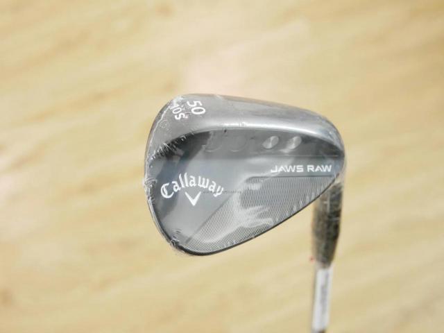 Wedge : Callaway : **ของใหม่ ยังไม่แกะพลาสติก** Wedge Callaway JAWS RAW (รุ่นใหม่ ปี 2023) Loft 50 ก้านเหล็ก Dynamic Gold S200