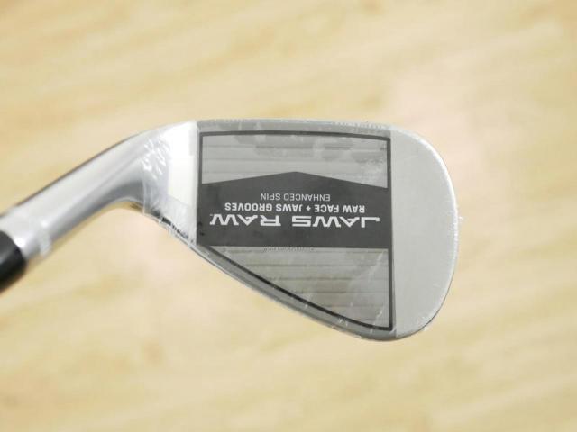 Wedge : Callaway : **ของใหม่ ยังไม่แกะพลาสติก** Wedge Callaway JAWS RAW (รุ่นใหม่ ปี 2023) Loft 52 ก้านเหล็ก Dynamic Gold S200