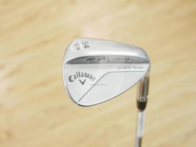 Wedge : Callaway : **ของใหม่ ยังไม่แกะพลาสติก** Wedge Callaway JAWS RAW (รุ่นใหม่ ปี 2023) Loft 54 ก้านเหล็ก Dynamic Gold S200