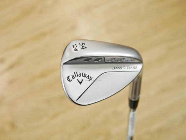 Wedge : Callaway : **ของใหม่ ยังไม่แกะพลาสติก** Wedge Callaway JAWS RAW (รุ่นใหม่ ปี 2023) Loft 54 ก้านเหล็ก Dynamic Gold S200