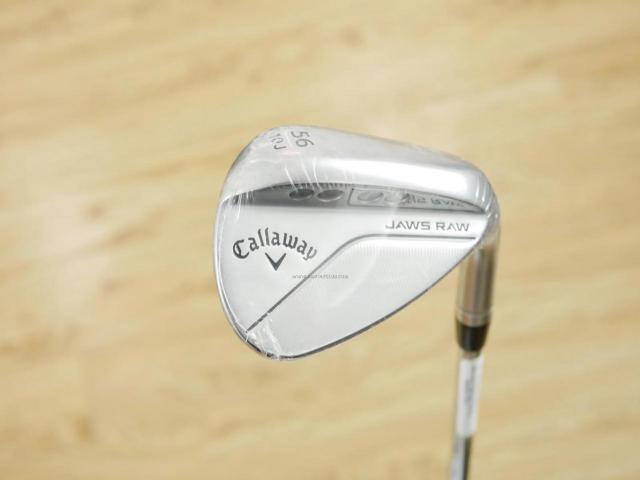 Wedge : Callaway : **ของใหม่ ยังไม่แกะพลาสติก** Wedge Callaway JAWS RAW (รุ่นใหม่ ปี 2023) Loft 56 ก้านเหล็ก NS Pro 950 NEO Flex S