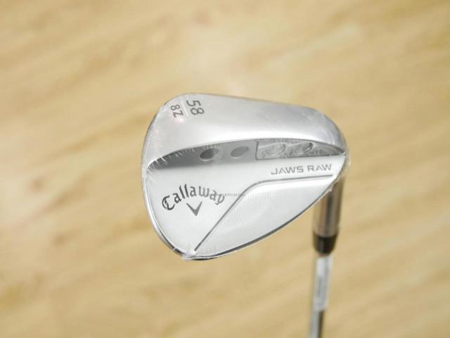 Wedge : Callaway : **ของใหม่ ยังไม่แกะพลาสติก** Wedge Callaway JAWS RAW (รุ่นใหม่ ปี 2023) Loft 58 ก้านเหล็ก NS Pro Modus 115 Flex S