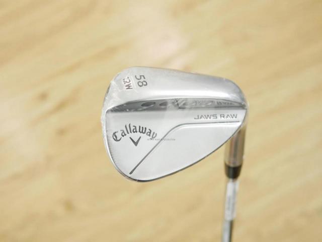 Wedge : Callaway : **ของใหม่ ยังไม่แกะพลาสติก** Wedge Callaway JAWS RAW (รุ่นใหม่ ปี 2023) Loft 58 ก้านเหล็ก NS Pro Modus 115 Flex S