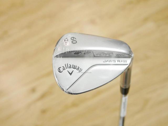 Wedge : Callaway : **ของใหม่ ยังไม่แกะพลาสติก** Wedge Callaway JAWS RAW (รุ่นใหม่ ปี 2023) Loft 60 ก้านเหล็ก NS Pro Modus 115 Flex S