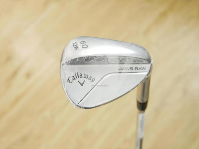 Wedge : Callaway : **ของใหม่ ยังไม่แกะพลาสติก** Wedge Callaway JAWS RAW (รุ่นใหม่ ปี 2023) Loft 60 ก้านเหล็ก NS Pro Modus 115 Flex S