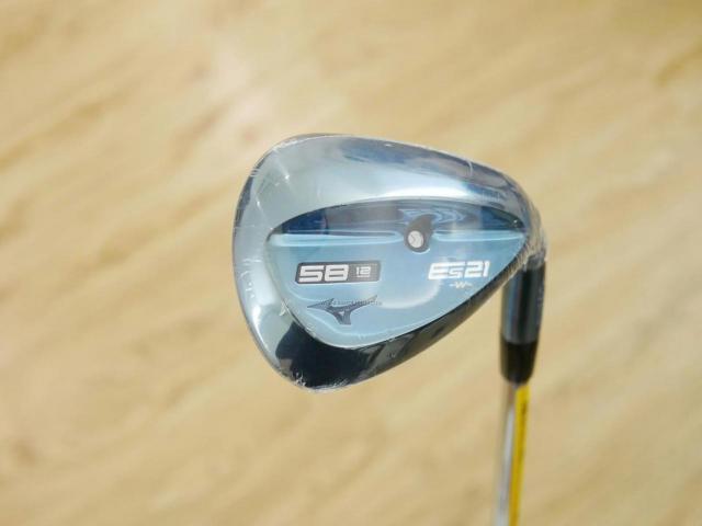 Wedge : Other : **ของใหม่ ยังไม่แกะพลาสติก** Wedge Mizuno ES21 Forged Loft 58 ก้านเหล็ก Dynamic Gold 120 Wedge 