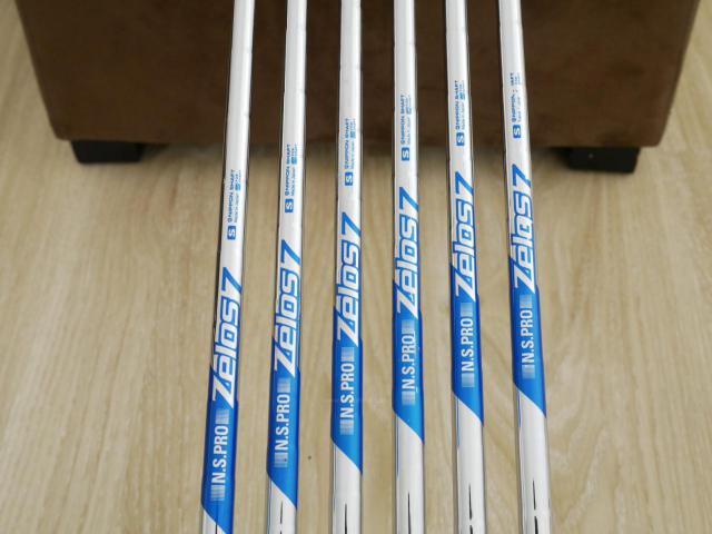 Iron set : Mizuno : ชุดเหล็ก Mizuno JPX 925 Hot Metal Pro (รุ่นล่าสุด ออกปี 2024 ตัวท๊อป ตีง่าย นุ่ม ไกลมาก) มีเหล็ก 5-Pw (6 ชิ้น) ก้านเหล็ก NS Pro ZELOS 7 Flex S