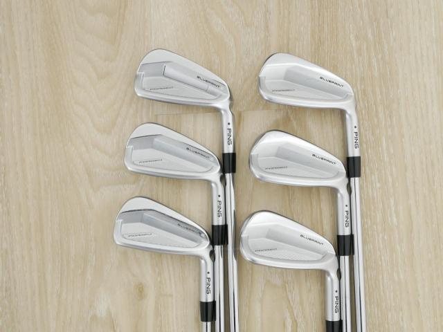 Iron set : Ping : ชุดเหล็ก Ping Blueprint S Forged (รุ่นล่าสุด ออกปี 2024 นุ่ม คม) มีเหล็ก 5-Pw (6 ชิ้น) ก้านเหล็ก NS Pro Modus 105 Flex S