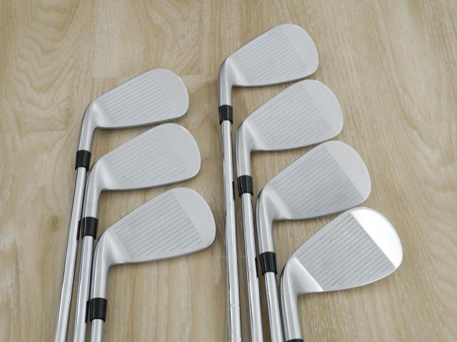 Iron set : Epon : ชุดเหล็ก EPON AF-707 Forged (รุ่นล่าสุด ปี 2024 ใบใหญ่ ตีง่าย ไกล) มีเหล็ก 5-Pw,Aw (7 ชิ้น) ก้านเหล็ก NS Pro 950 NEO Flex S