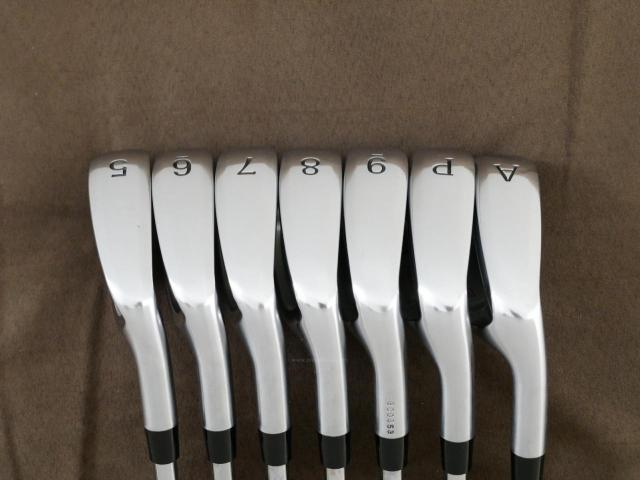 Iron set : Epon : ชุดเหล็ก EPON AF-707 Forged (รุ่นล่าสุด ปี 2024 ใบใหญ่ ตีง่าย ไกล) มีเหล็ก 5-Pw,Aw (7 ชิ้น) ก้านเหล็ก NS Pro 950 NEO Flex S