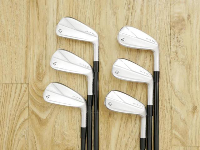 Iron set : Taylormade : **ของใหม่ ยังไม่แกะพลาสติก**ชุดเหล็ก Taylormade P770 Forged (รุ่นปี 2023 นุ่ม แน่น)  มีเหล็ก 5-Pw (6 ชิ้น) ก้านกราไฟต์ Mitsubishi Diamana Thump i95 Flex S