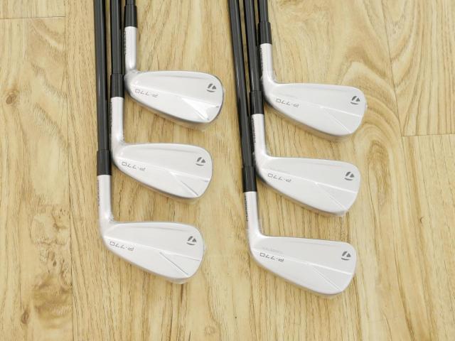 Iron set : Taylormade : **ของใหม่ ยังไม่แกะพลาสติก**ชุดเหล็ก Taylormade P770 Forged (รุ่นปี 2023 นุ่ม แน่น)  มีเหล็ก 5-Pw (6 ชิ้น) ก้านกราไฟต์ Mitsubishi Diamana Thump i95 Flex S