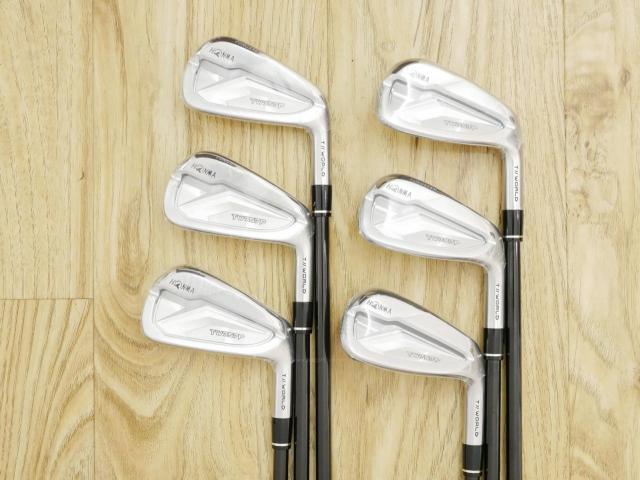 Iron set : Honma : **ของใหม่ ยังไม่แกะพลาสติก** ชุดเหล็ก Honma Tour World TW757P (ออกปี 2022) มีเหล็ก 5-Pw (6 ชิ้น) ก้านกราไฟต์ Honma Vizard 50 Flex R