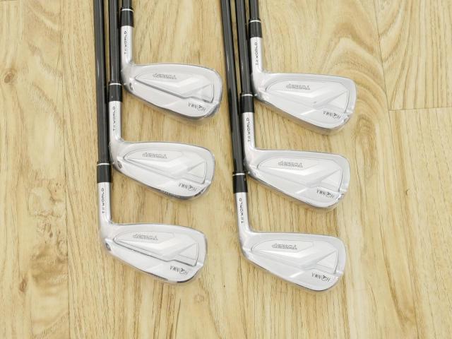 Iron set : Honma : **ของใหม่ ยังไม่แกะพลาสติก** ชุดเหล็ก Honma Tour World TW757P (ออกปี 2022) มีเหล็ก 5-Pw (6 ชิ้น) ก้านกราไฟต์ Honma Vizard 50 Flex R