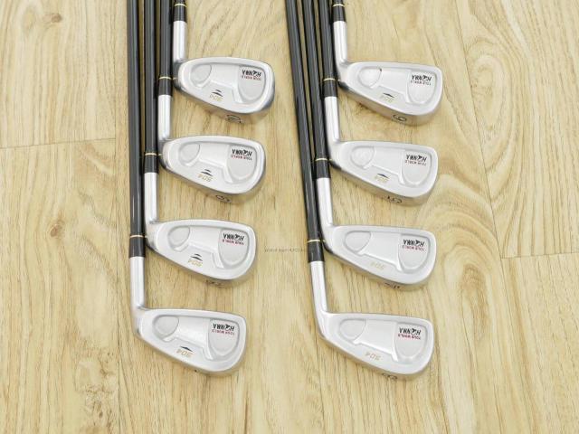 Iron set : Honma : ชุดเหล็ก Honma Tour World 904 มีเหล็ก 3-10 (8 ชิ้น) ก้านกราไฟต์ ARMRQ 864 Flex X