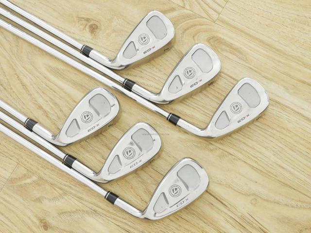 Iron set : Taylormade : ชุดเหล็ก Taylormade X-03 (หน้า Titanium รุ่นท็อป) มีเหล็ก 5-Pw (6 ชิ้น) ก้านเหล็ก NS Pro 950 Flex S