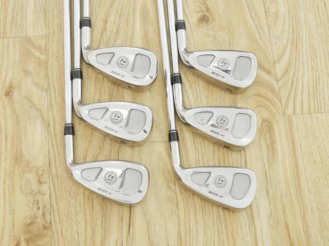 Iron set : Taylormade : ชุดเหล็ก Taylormade X-03 (หน้า Titanium รุ่นท็อป) มีเหล็ก 5-Pw (6 ชิ้น) ก้านเหล็ก NS Pro 950 Flex S