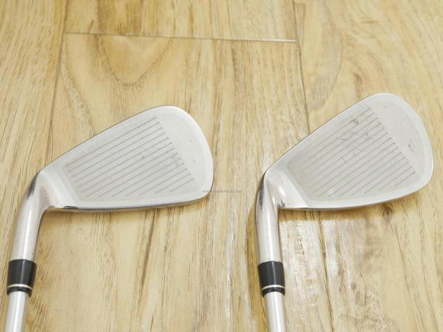 Iron set : Taylormade : ชุดเหล็ก Taylormade X-03 (หน้า Titanium รุ่นท็อป) มีเหล็ก 5-Pw (6 ชิ้น) ก้านเหล็ก NS Pro 950 Flex S