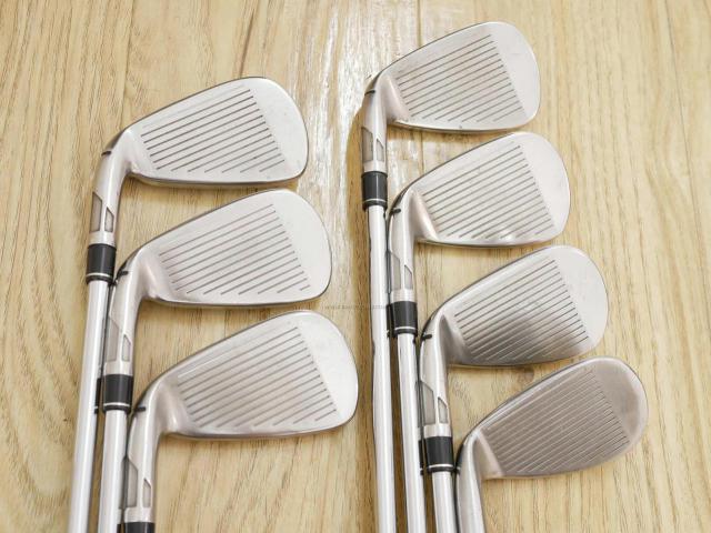 Iron set : Taylormade : ชุดเหล็ก Taylormade SIM 2 MAX OS (ออกปี 2021 Japan Spec. ตีไกลสุดๆ หน้าเด้ง เหล็ก 7 Loft 25.5) มีเหล็ก 5-Pw,Sw (7 ชิ้น) ก้านเหล็ก KBS Max MT 85 Flex R