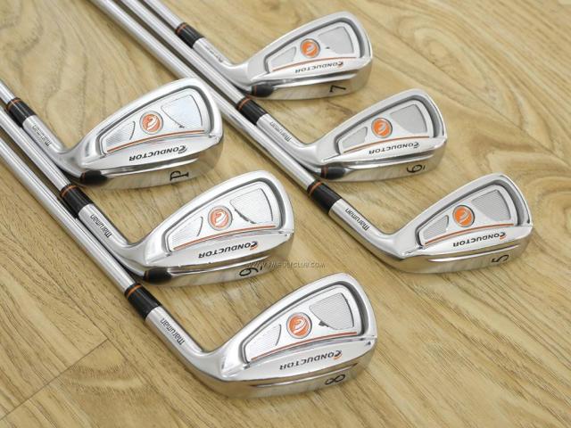 Iron set : Maruman : ชุดเหล็ก Maruman Conductor มีเหล็ก 5-Pw (6 ชิ้น) ก้านเหล็ก NS Pro 950 Flex S