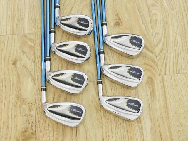 Iron set : Callaway : ชุดเหล็ก Callaway Big Bertha Beta (ใบใหญ่ ตีง่าย ไกล) มีเหล็ก 6-Pw,Aw,Sw (7 ชิ้น) ก้านเหล็ก True Temper ALLOY BLUE S200