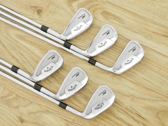 Iron set : Callaway : ชุดเหล็ก Callaway X Forged Star (ออกปี 2021) มีเหล็ก 5-Pw (6 ชิ้น) ก้านเหล็ก NS Pro 950 NEO Flex S