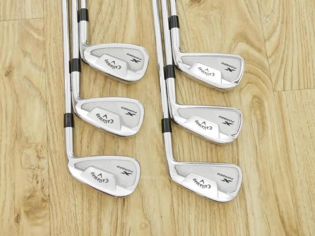 Iron set : Callaway : ชุดเหล็ก Callaway X Forged Star (ออกปี 2021) มีเหล็ก 5-Pw (6 ชิ้น) ก้านเหล็ก NS Pro 950 NEO Flex S