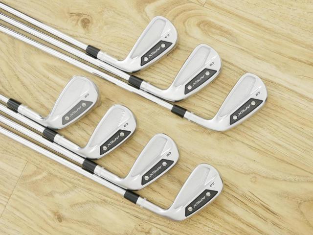 Iron set : Callaway : ชุดเหล็ก Callaway APEX CB Forged (รุ่นล่าสุด ปี 2024) มีเหล็ก 4-10 (7 ชิ้น) ก้านเหล็ก NS Pro Modus 115 Flex S